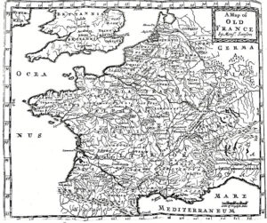 Print: Map roman gaul