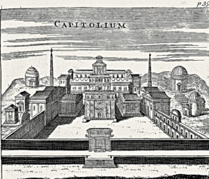 Print: Etching capitoline