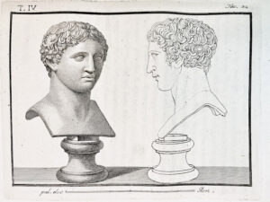 Print: Bronze bust lucius