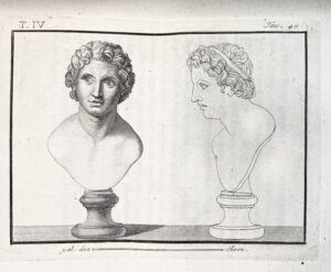 Print: Bronze bust alexander lathyros