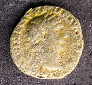 Roman silver denar Trajan 98-117 AD