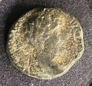 Roman Empire Bronze Denarius Antoninus Pius circa 138-161 AD