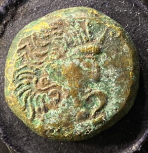 Celtic Britain - Armorica, Coriosolites class VI, 70-50 BC bronze stater