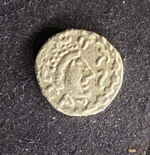 Franks uncertain mint bronze denarius