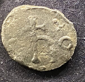 Franks uncertain mint denarius