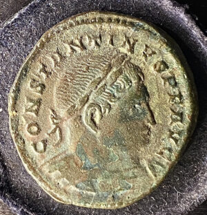 Roman bronze follis: Constantine the Great 307-337 AD