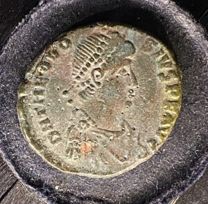 "Theodosius the Great" - Roman AE2 Theodosius I 379-395 AD