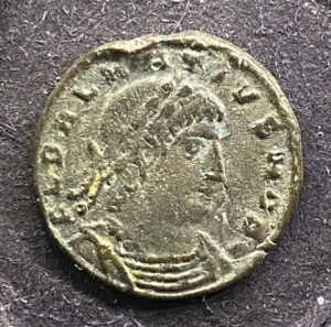Roman AE3 Delmatius, Caesar, 335-337 AD
