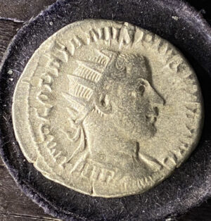 Silver Antoninianus Gordian 3rd - Antioch mint.