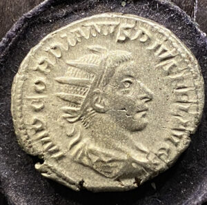 Silver Antoninianus Gordian 3rd