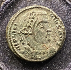 Roman AE3 Licinius I, 308-324 AD