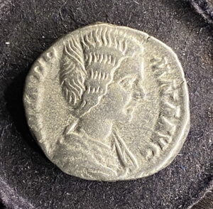 Roman Empire. Julia Domna, wife of Septimius Severus. Denarius