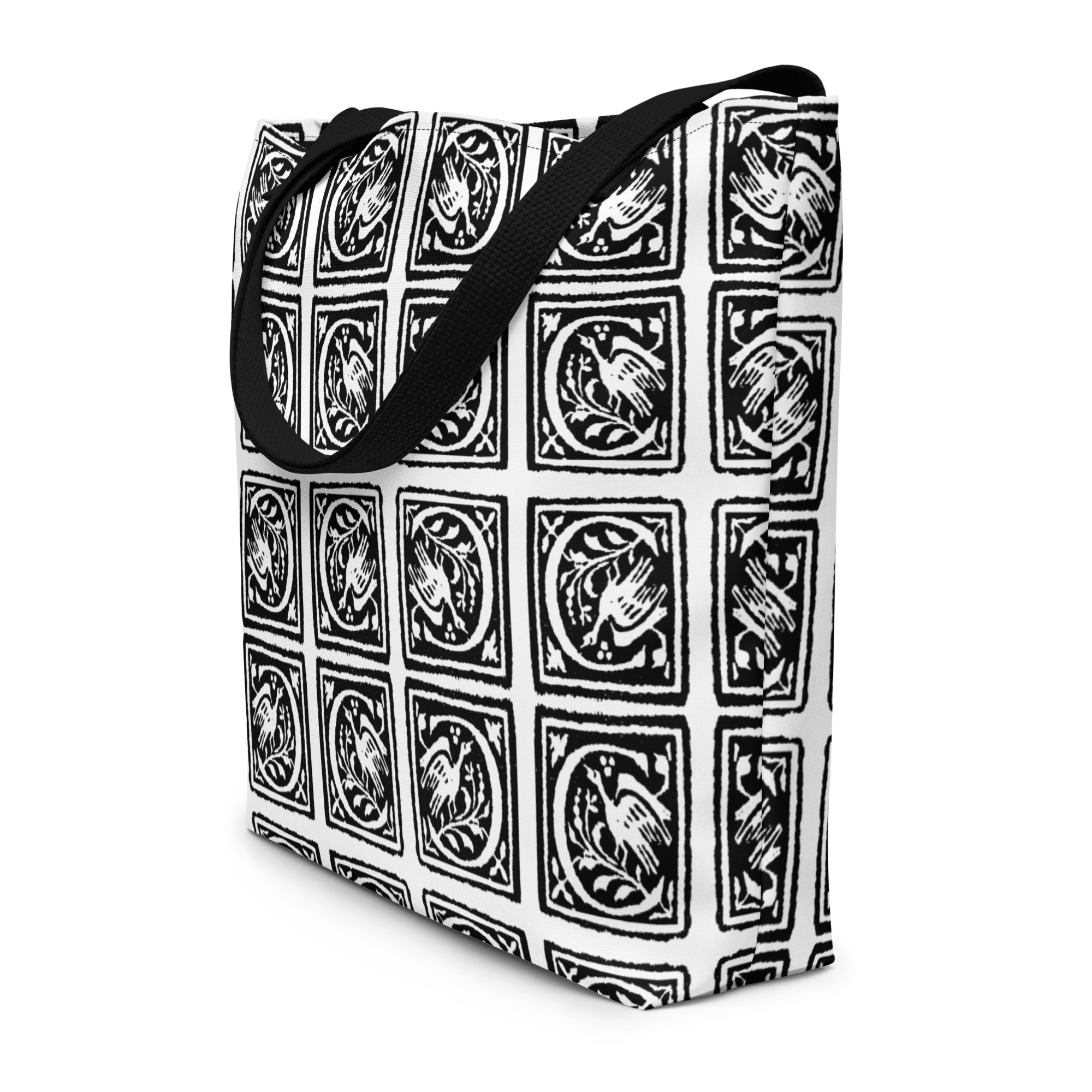 All-over print bag Antique Letter C