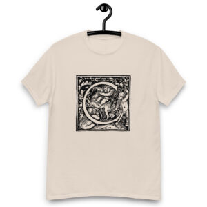 Men's classic tee - Antique initial C for Cupid