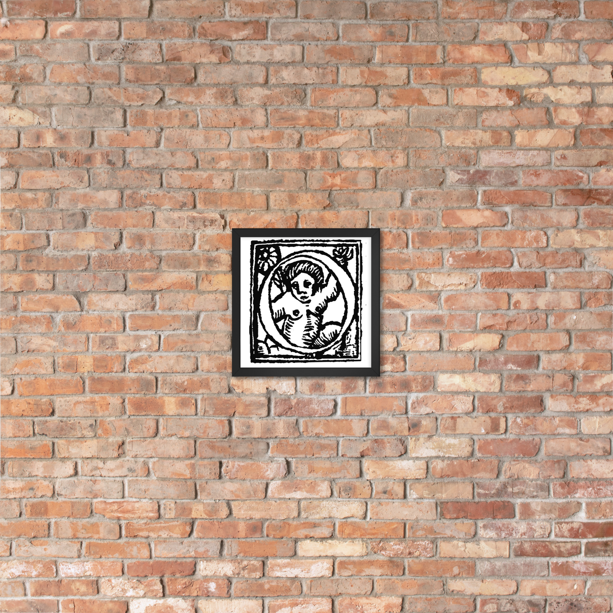 Framed poster - Antique Initial O - Image 9