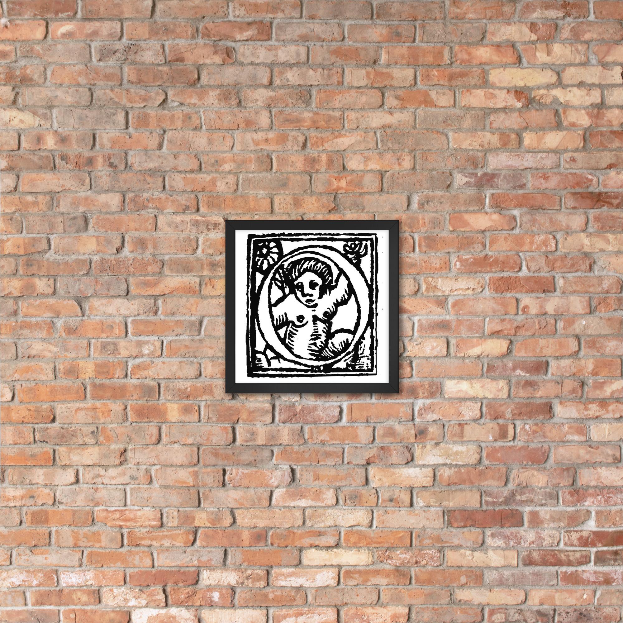 Framed poster - Antique Initial O - Image 12