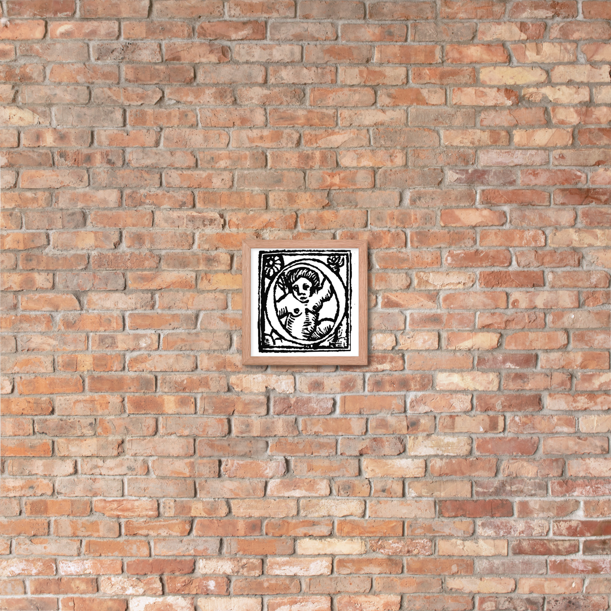 Framed poster - Antique Initial O - Image 16