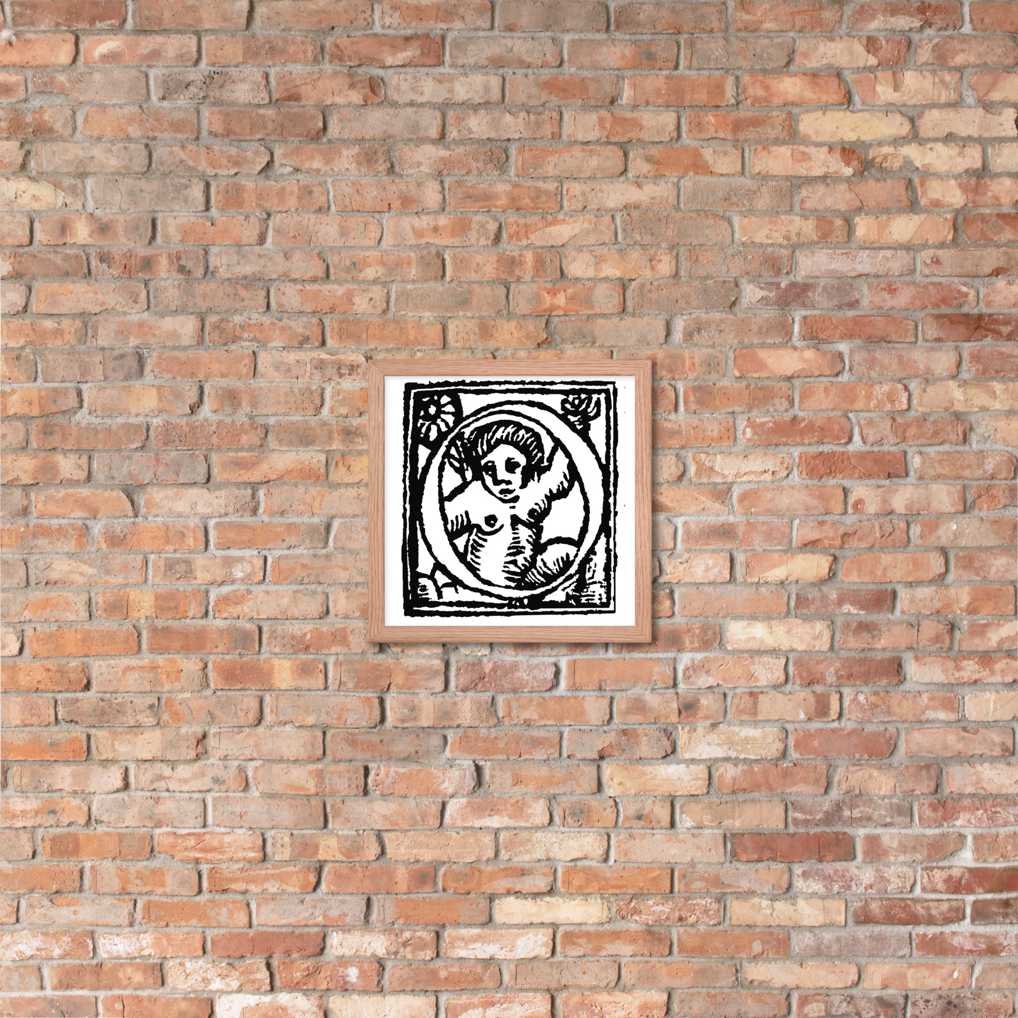 Framed poster - Antique Initial O - Image 24