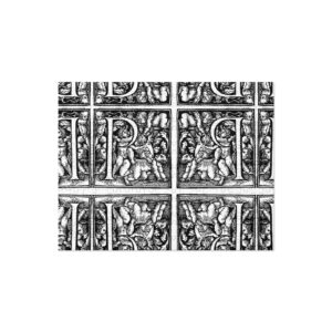 Jigsaw puzzle - Antique letter P