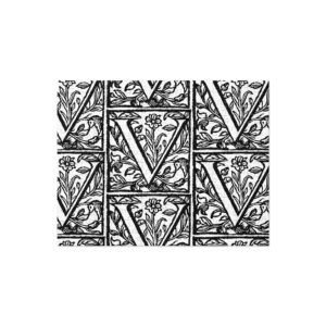 Jigsaw puzzle -Antique Letter V
