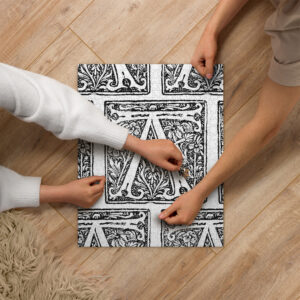 Jigsaw puzzle - Antique letter A
