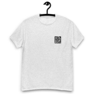 Men's classic tee - Antique letter P