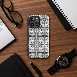 Tough Case for iPhone® - Antique letter S - Sailing Ships