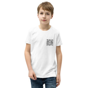 Youth Short Sleeve T-Shirt - Antique capital letter U