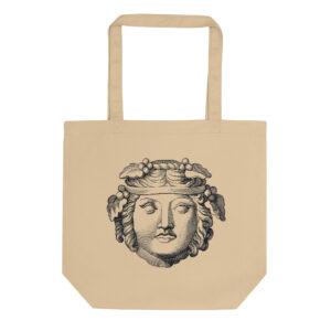 Eco Tote Bag - Ancient Roman theatre mask