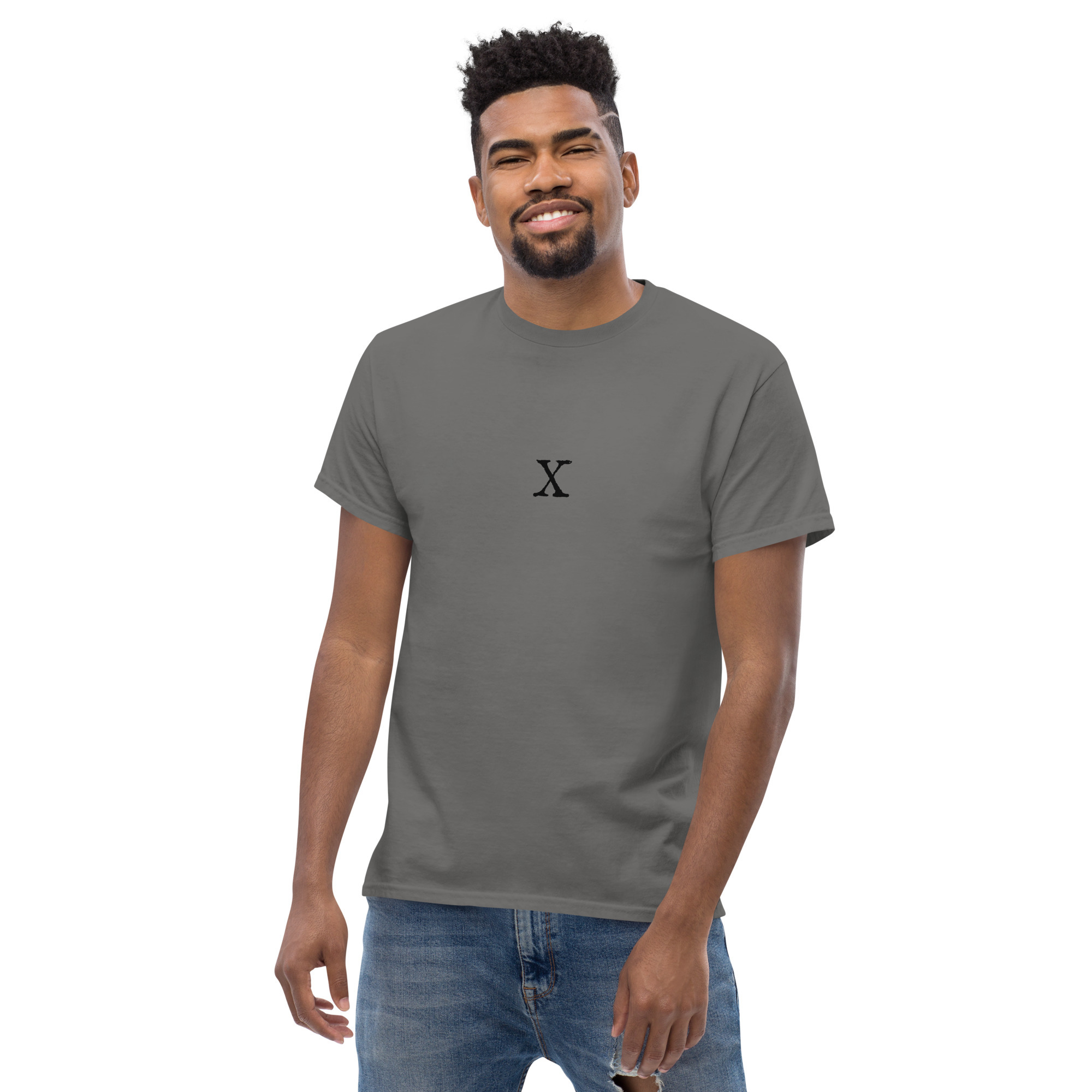 Men's classic tee - Antique letter X
