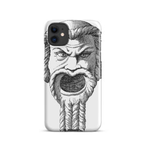Snap case for iPhone® - Ancient Roman theatre mask Silenus